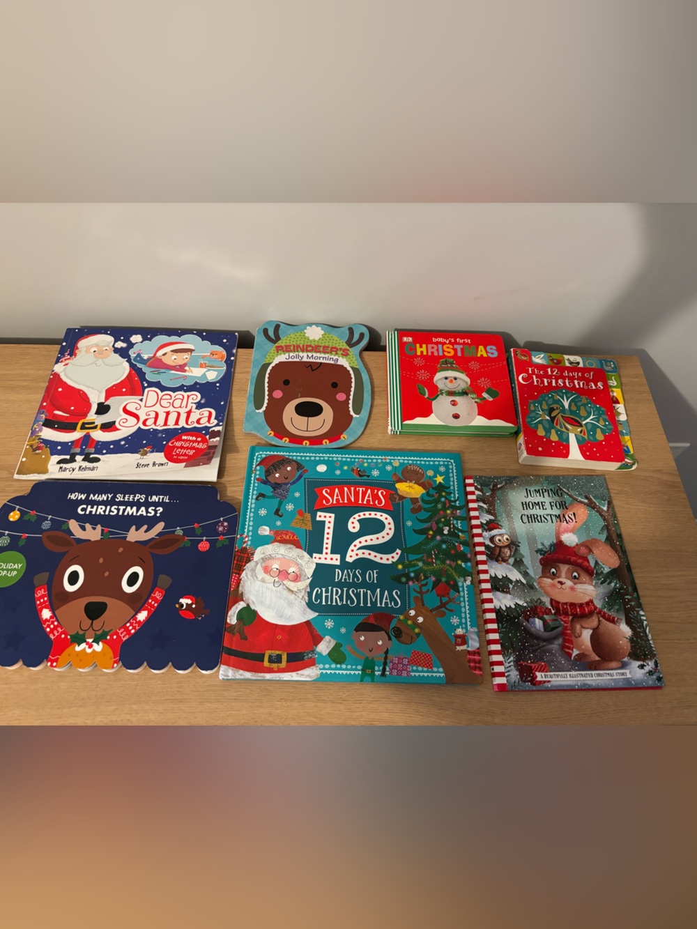 Bundle of Holiday Children's Board Books - Christmas Picture Books